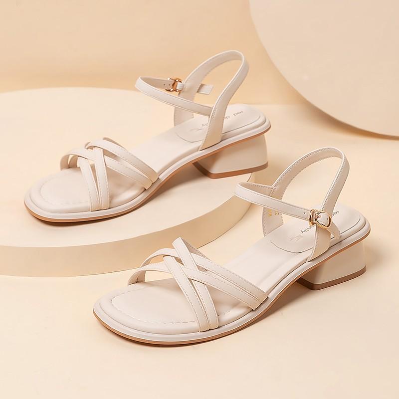 ERICA SANDAL 50 blanco | Sandalias Tacon Sandalias Tacon blanco