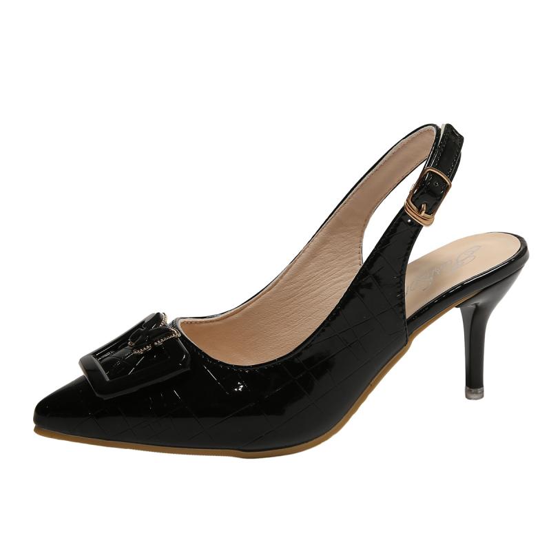 PozNAN SLINGBACK 55 negro | Salones Salones negro