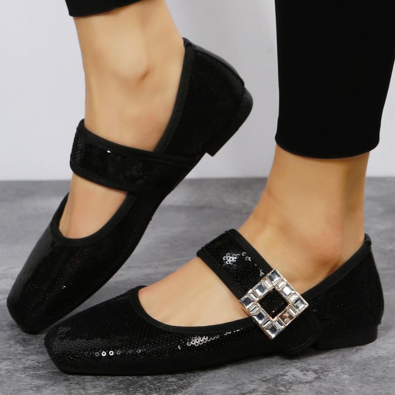 ADINA BALLERINA FLAT negro | Bailarinas Bailarinas Bailarinas